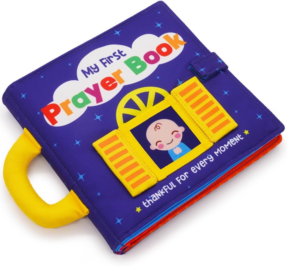 My First Prayer Book  Álbum de fotos de oración personalizado para recién nacido, bebé, bebé, niño pequeño, ahijado, cumpleaños, bautismo, bautismo