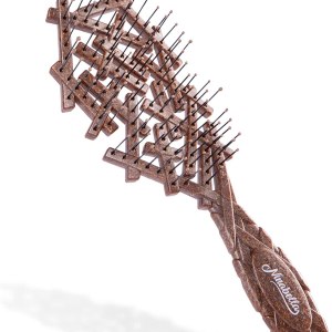 Ninabella Cepillo orgánico desenredante para el cabello para mujeres, hombres y niños, no tira del cabello, cepillos alisadores para cabello liso, Ninabella Cepillo orgánico desenredante para el cabello para mujeres, hombres y niños, no tira del cabello, cepillos alisadores para cabello liso,