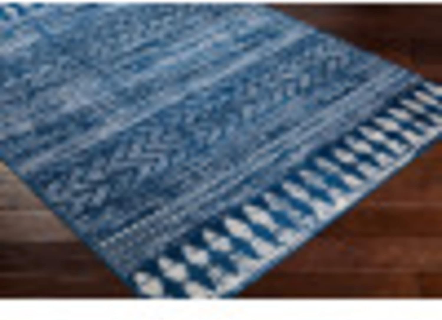 Artistic Weavers Aveline – Alfombra de área, azul marinoblanco, 7’10” x 10′