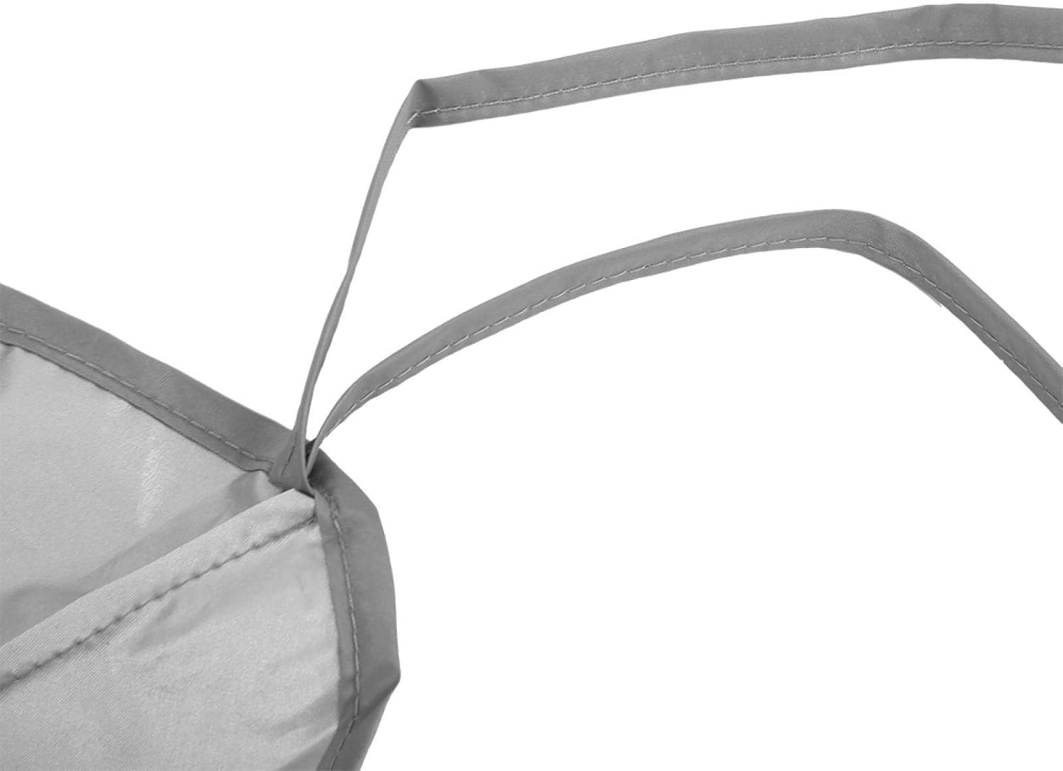 Cojín de repuesto para silla de 3 asientos, impermeable, de repuesto, para columpio, funda para columpio, para patio, jardín, patio (gris)