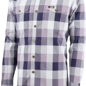 Knox Camisas FR para hombre  Camisa a cuadros resistentes a la llama botones de metal  NFPA2112 Camisa de soldadura ignífuga Knox Camisas FR para hombre  Camisa a cuadros resistentes a la llama botones de metal  NFPA2112 Camisa de soldadura ignífuga
