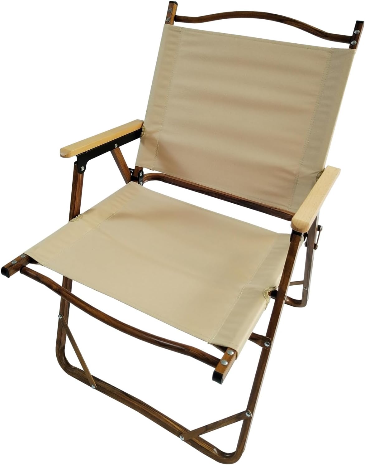 Juego de 4 sillas plegables para camping, cómoda silla de césped, silla de campamento al aire libre para adultos, silla portátil para camping,