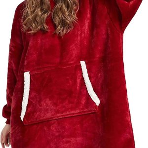 Sudadera con capucha para mujeres y hombres, cálida sudadera con capucha de franela en blanco cómoda manta de felpa con capucha, talla única Sudadera con capucha para mujeres y hombres, cálida sudadera con capucha de franela en blanco cómoda manta de felpa con capucha, talla única