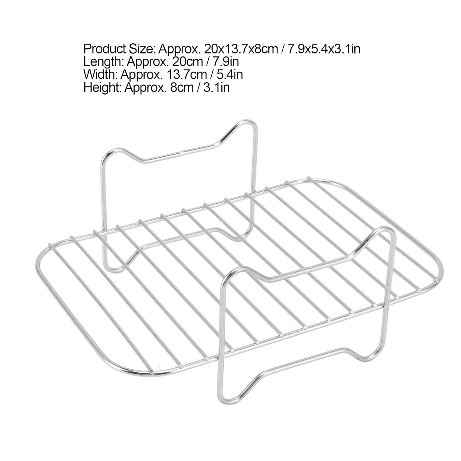 Freidora de acero inoxidable, multiusos para cocinar, para hornear, accesorios para freidora Ninja Foodi DZ201 401