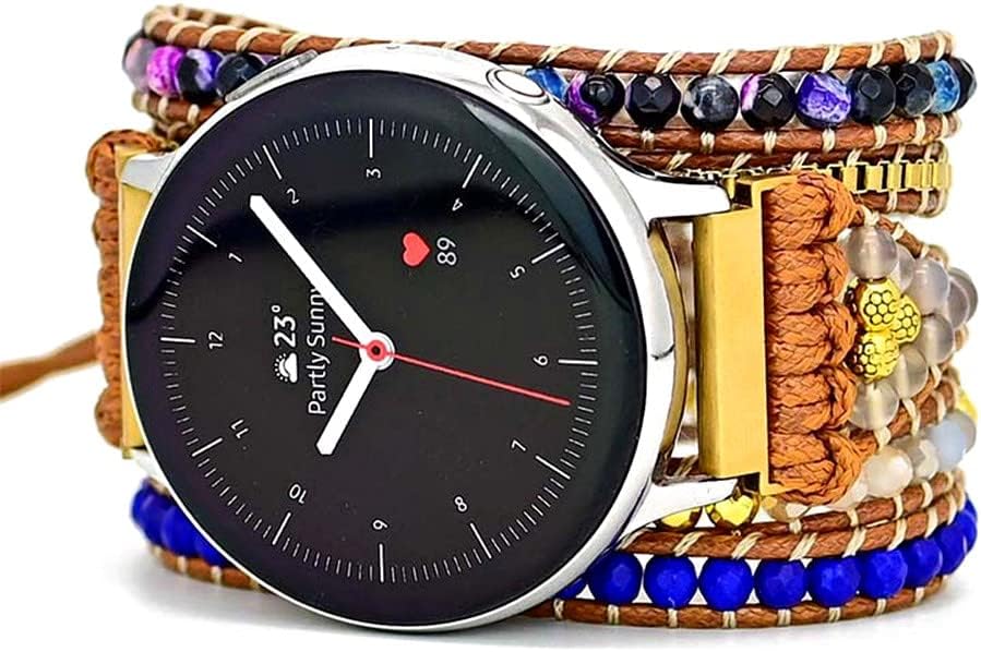 Correas de reloj para Samsung para mujer y hombre, compatibles con Samsung Galaxy Watch Classic de 1.65 pulgadas, 1.65 pulgadas, 1.65 pulgadas, 1.73