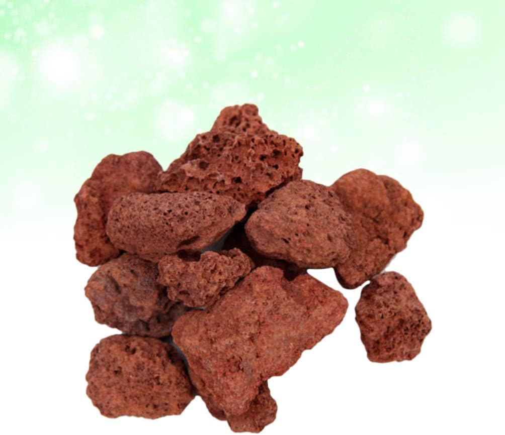 Balacoo – Piedras de lava volcánicas decorativas para acuario de 15.87oz, 3 a 2.4in