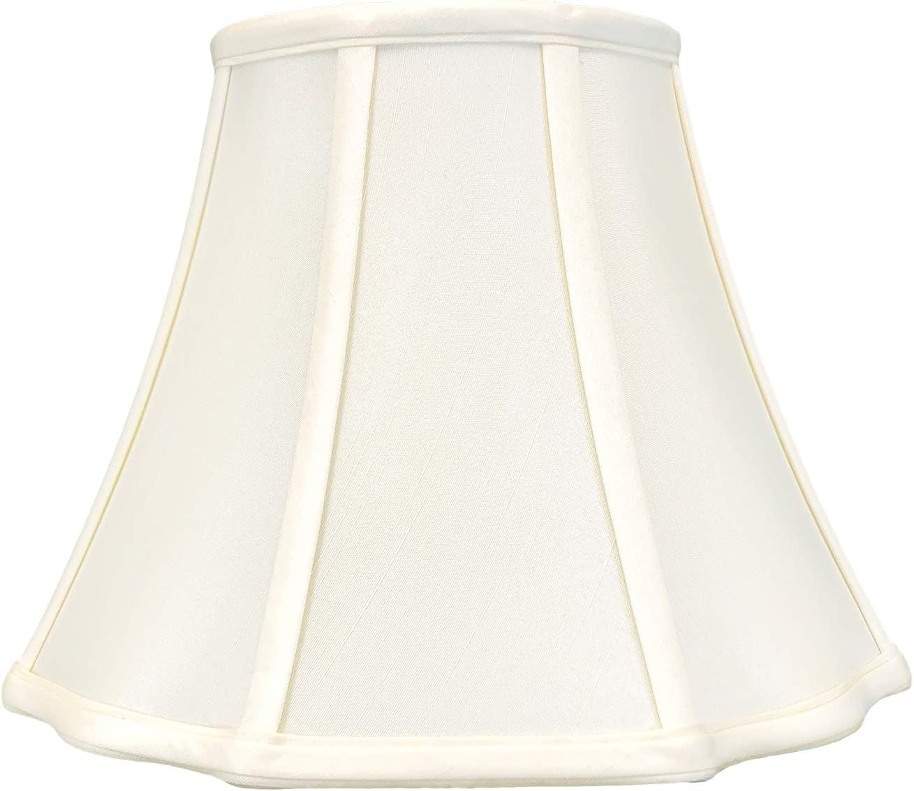 Royal Designs, Inc. BSO-701-12EG-2 – Pantalla básica de esquina exterior festoneada, 6.5 x 12 x 9.26 pulgadas, cáscara de huevo, juego de 2