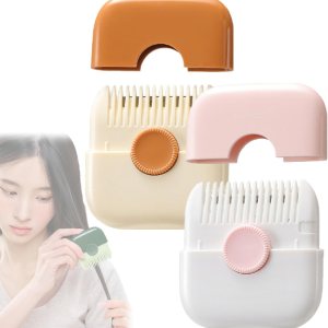 Recortadora de cabello 2 en 1, recortadora de cabello y arreglo de puntas abiertas, diseño de doble cara, con cubierta, cuchillas reemplazables y Recortadora de cabello 2 en 1, recortadora de cabello y arreglo de puntas abiertas, diseño de doble cara, con cubierta, cuchillas reemplazables y