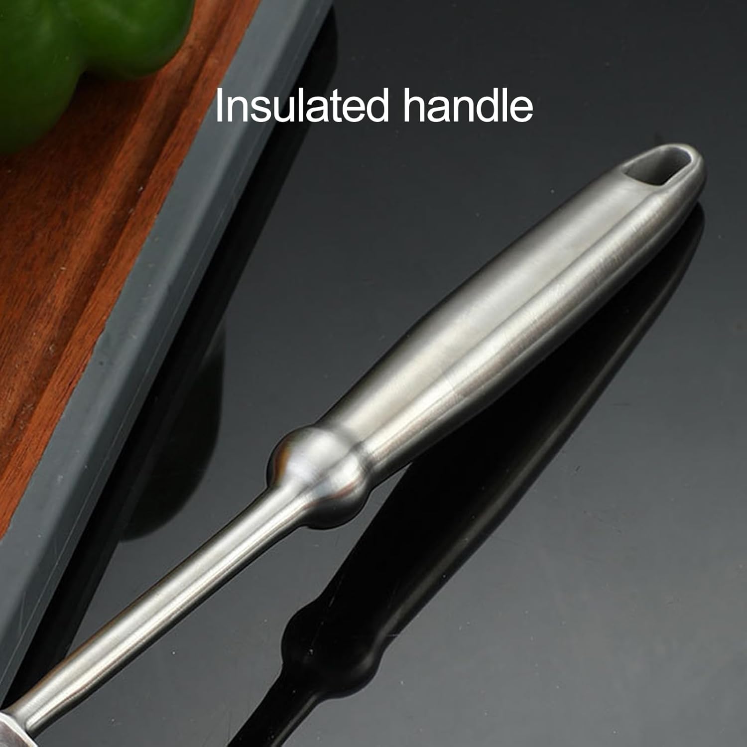 Triturador de patatas de acero inoxidable con mango largo de mano, utensilios de cocina multifuncionales, herramienta de trituración de alimentos