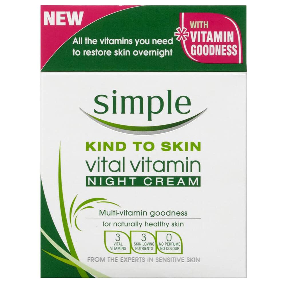 Simple Kind to Skin Vital Vitamin Night Cream (1.7 fl oz)