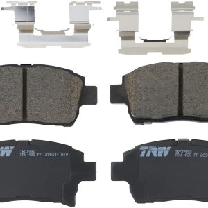 TRW Pro TRC0990 Juego de pastillas de freno de disco para Toyota Prius 2003-2009, frontal y otras aplicaciones TRW Pro TRC0990 Juego de pastillas de freno de disco para Toyota Prius 2003-2009, frontal y otras aplicaciones