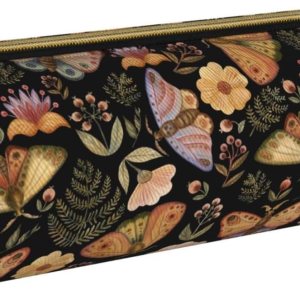 Bolsa de maquillaje simple de lona Bolsa de soporte de pluma Bolsa de almacenamiento de oficina, Polilla Bt Bolsa de maquillaje simple de lona Bolsa de soporte de pluma Bolsa de almacenamiento de oficina, Polilla Bt