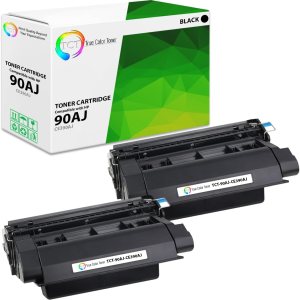 TCT Cartucho de tóner de repuesto de alta calidad para impresoras HP 90AJ CE390AJ, color negro, jumbo, funciona con impresoras MFP HP Laserjet TCT Cartucho de tóner de repuesto de alta calidad para impresoras HP 90AJ CE390AJ, color negro, jumbo, funciona con impresoras MFP HP Laserjet