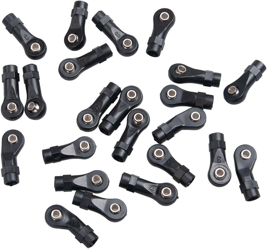 RCLions Juego completo de extremos de varilla para TRX4 110th RC Crawler Car Upgrades Parts