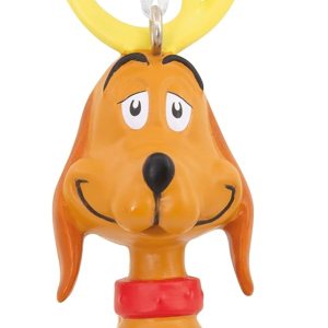 Hallmark Dr. Seuss How The Grinch Stole Christmas! Max Adorno de Navidad, resina Hallmark Dr. Seuss How The Grinch Stole Christmas! Max Adorno de Navidad, resina