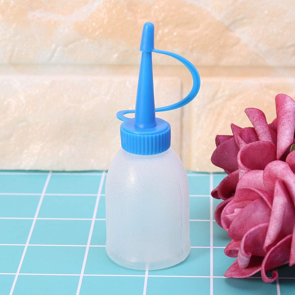 ljhnba Dispensador plástico industrial del jet de la botella del apretón de la salsa de tomate del aceite del gel 1.0 fl oz para Wel dispensador del