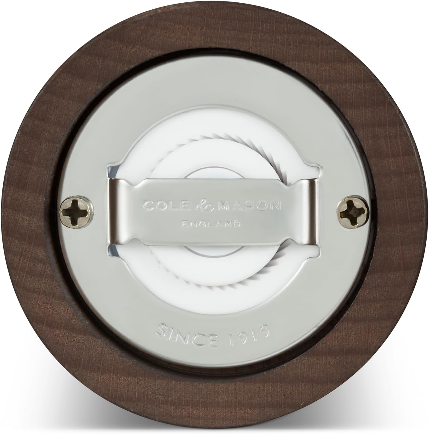 Cole & Mason Molino de sal de madera de chocolate Londres 5.118 in