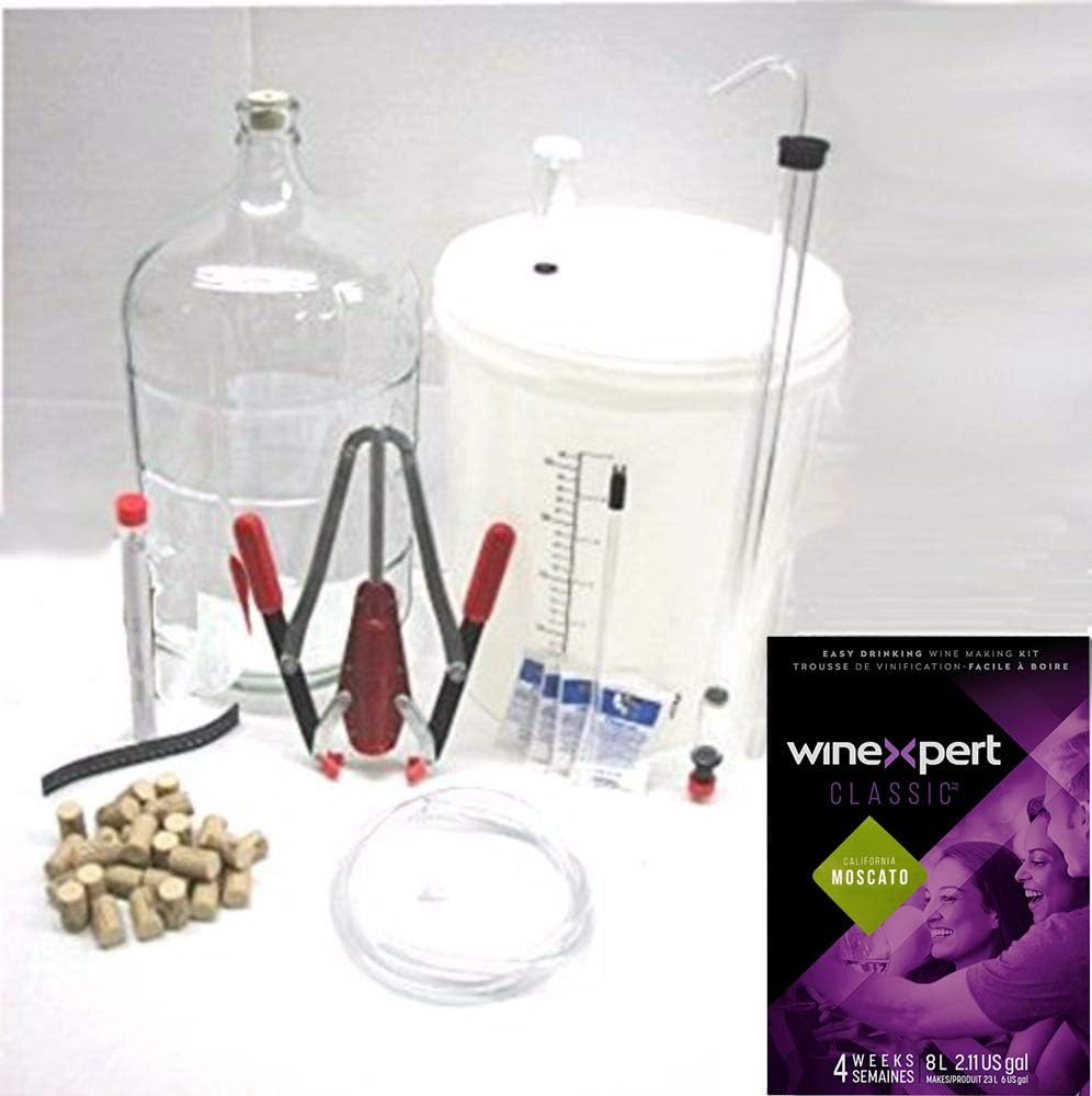 Home Brew Ohio Kit de vino Moscato Premium
