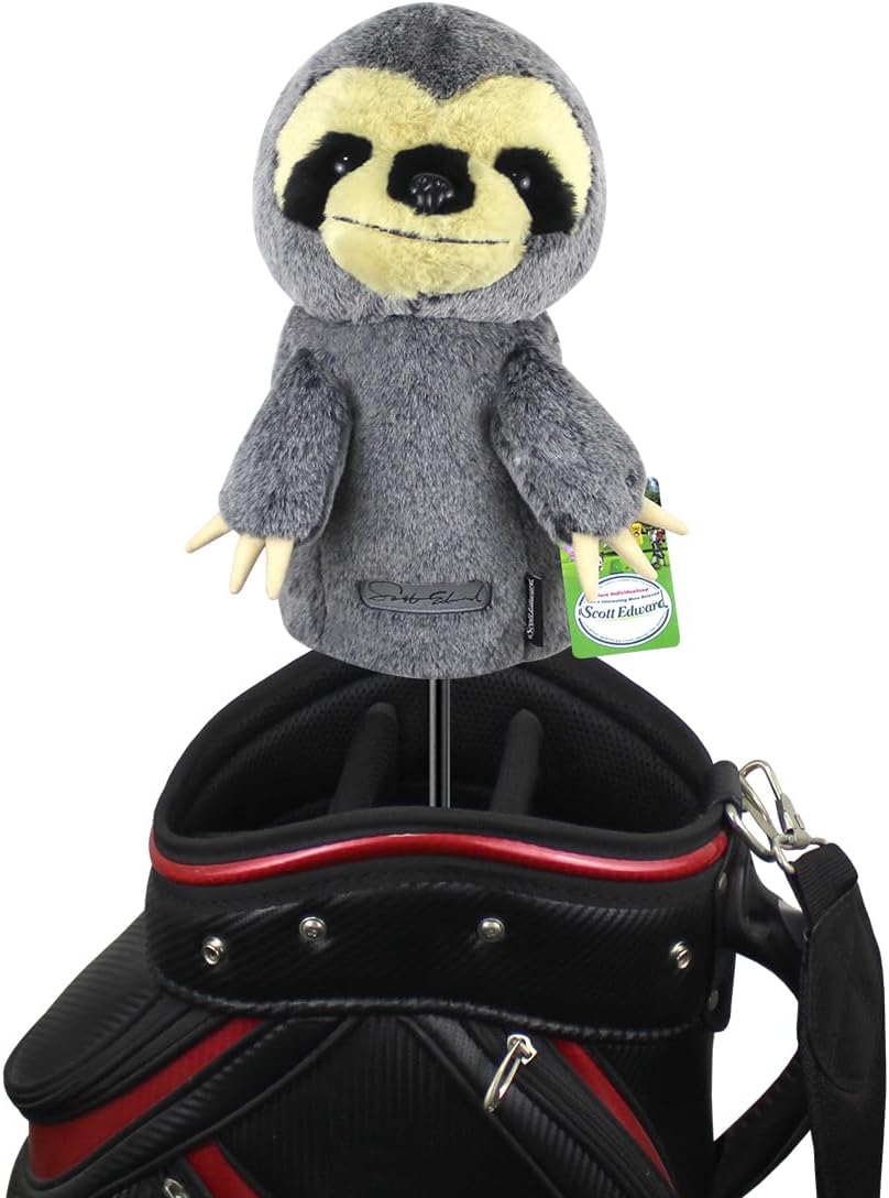 Scott Edward Animal Zoo – Fundas de madera para conductor de golf, para conductores y Fairway, perros encantadores, divertidas y funcionales