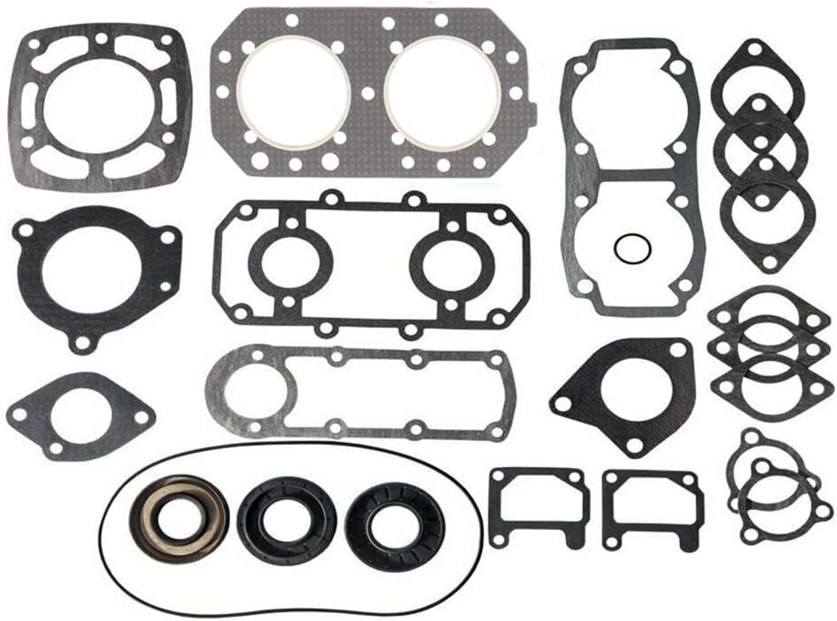 CQYD 611103 Kit completo de juntas de motor con sellos para Kawasaki JS550 1982-90