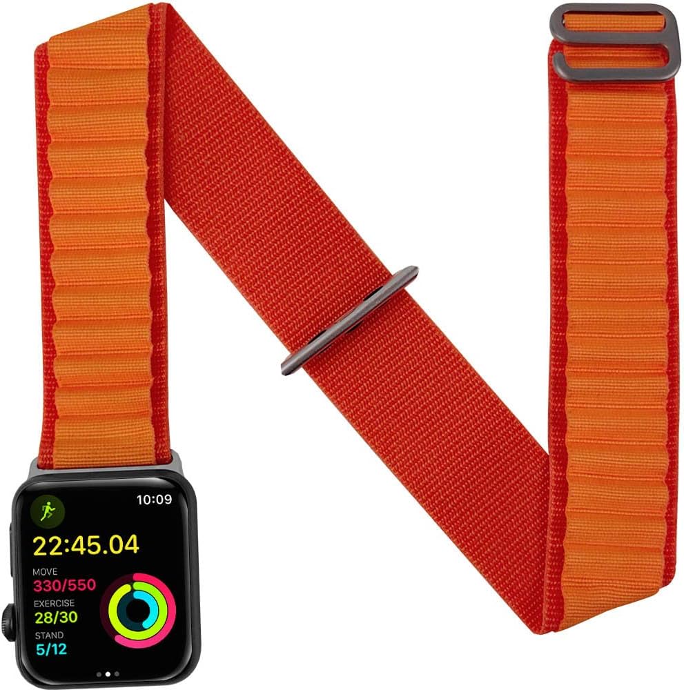 IFCASE Brazalete de nailon para Apple Watch de 1.929 in 1.772 in 1.732 in 1.654 in 1.614 in 1.575 in 1.496 in iWatch Series Ultra 8 7 6 5 4 3 2 SE