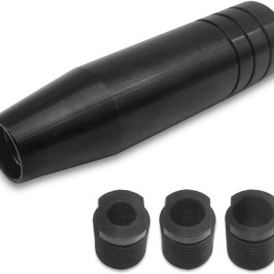 Paquete de 1 pomos de palanca de cambios de metal con 3 adaptadores, mango de palanca de cambios pesado de aleación de aluminio para automóvil, Paquete de 1 pomos de palanca de cambios de metal con 3 adaptadores, mango de palanca de cambios pesado de aleación de aluminio para automóvil,