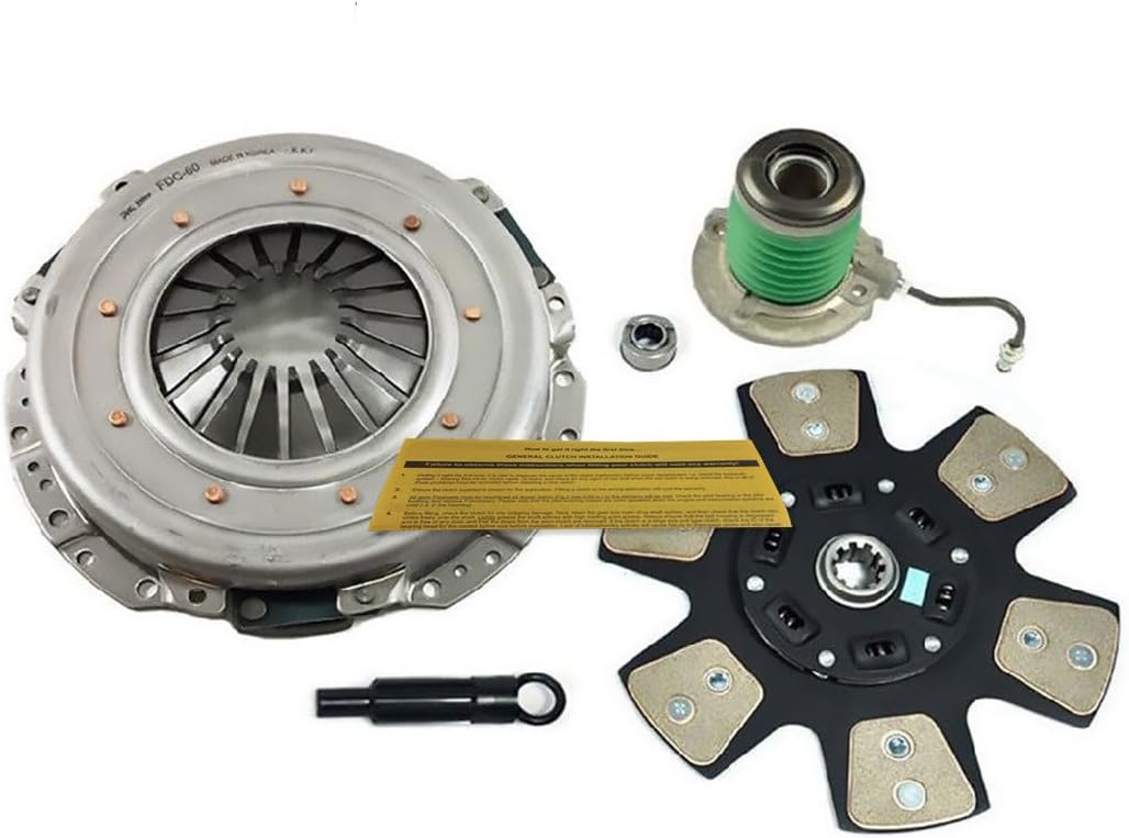 VALEO-EFT STAGE 3 HD CLUTCH KIT FOR 07-09 FORD MUSTANG SHELBY GT500 5.4L 5.8L SC