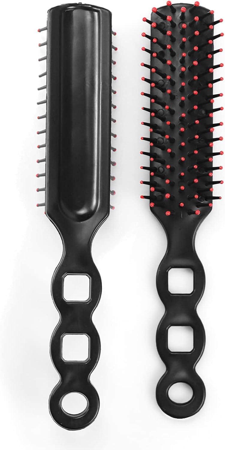 Cepillos de pelo a granel para personas sin hogar envueltos individualmente, cepillo de pelo a granel, cepillo de pelo para cabello rizado, adecuado