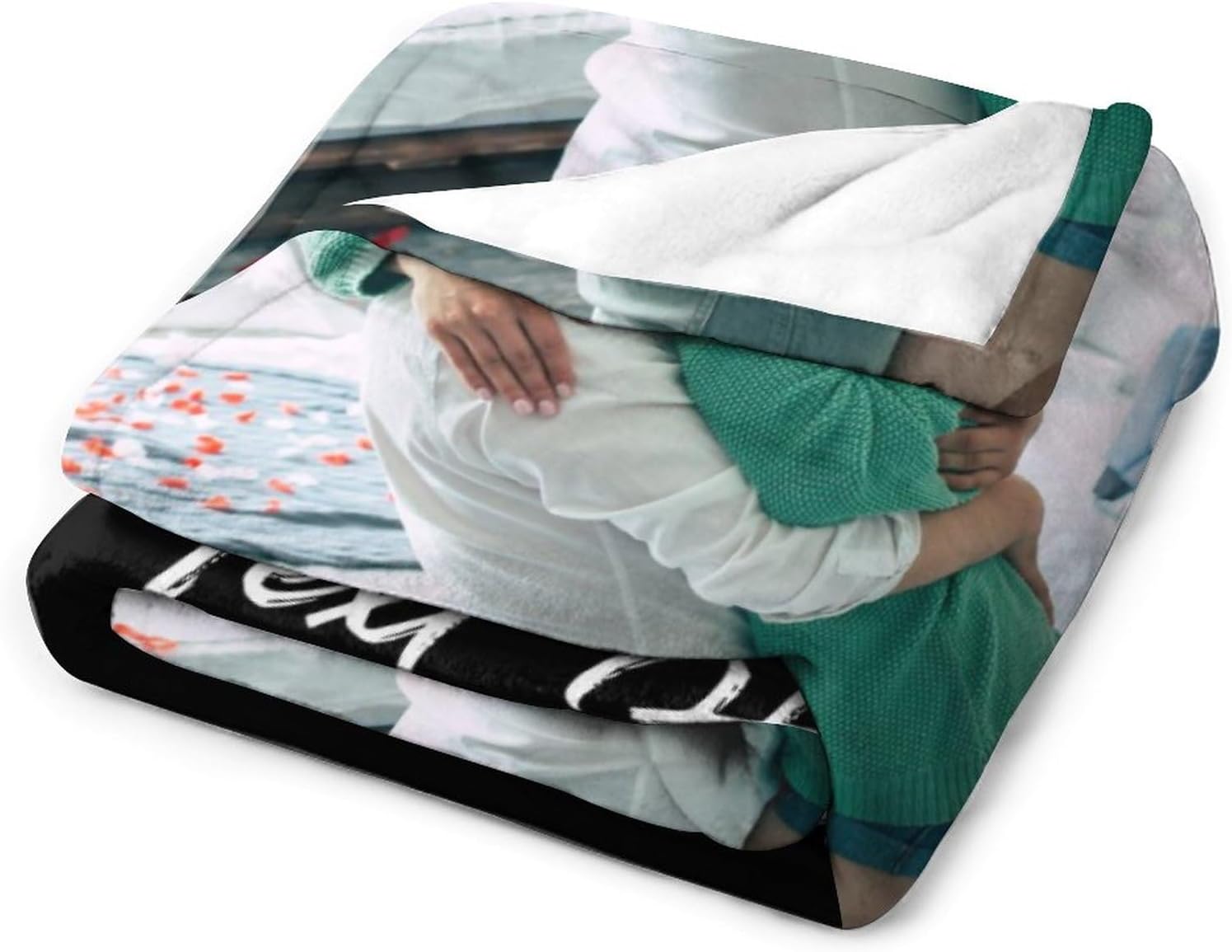 Manta personalizada para regalos con texto, manta personalizada con fotos conmemorativas, cumpleaños, Navidad, día de San Valentín, aniversario,