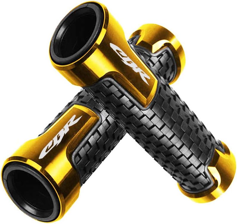 Motocicleta antideslizante manillar Grips 78 “0.866 in mango de goma para CBR60F CBR125R 150R 250R CBR400 NC23 NC29 CBR600 F2 F3 F4 F4i CBR600RR