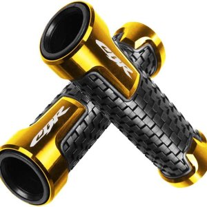 Motocicleta antideslizante manillar Grips 78 “0.866 in mango de goma para CBR60F CBR125R 150R 250R CBR400 NC23 NC29 CBR600 F2 F3 F4 F4i CBR600RR Motocicleta antideslizante manillar Grips 78 “0.866 in mango de goma para CBR60F CBR125R 150R 250R CBR400 NC23 NC29 CBR600 F2 F3 F4 F4i CBR600RR
