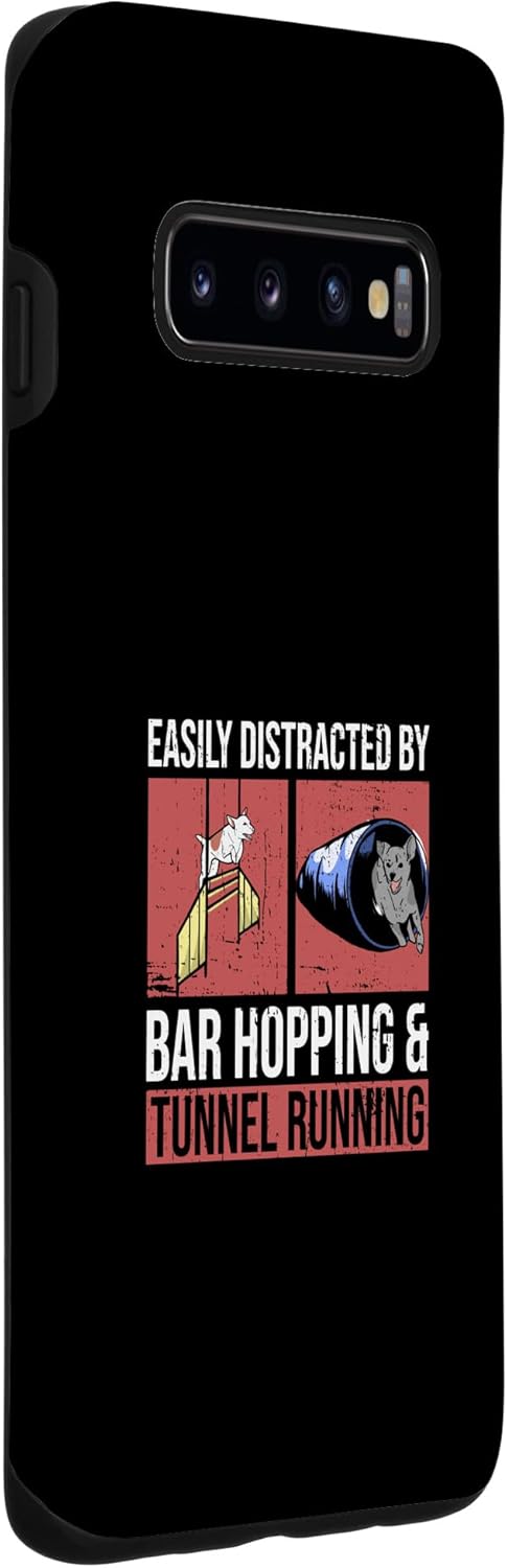Galaxy S10 Dog Agility Design For Dog Trainer Case