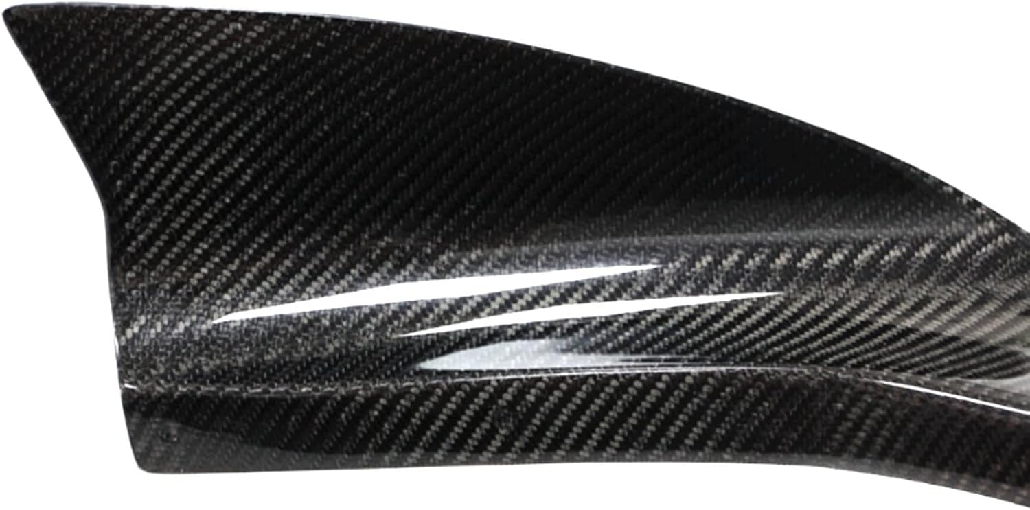 Cubierta de fibra de carbono para parachoques delantero, cubierta de ventilación de aire, tapa de lámpara antiniebla, protector de alerón, divisor