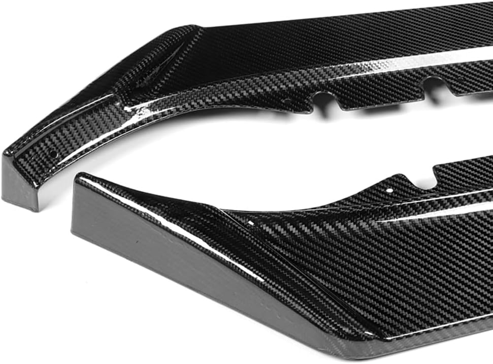 Q1-TECH, borde de parachoques delantero compatible con Chevy Camaro LTLSRSSS, alerón de parachoques delantero, divisor de cuerpo de mentón de aire,