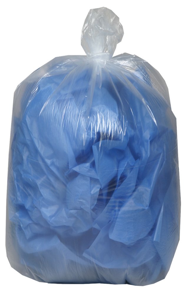 Forro resistente de AEP para cubo de basura, Transparente, 100