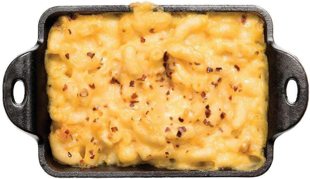 MNHW – Mini servidor rectangular de hierro fundido, suministros para hornear de 10 onzas, juegos de cocina para el hogar, utensilios de cocina,