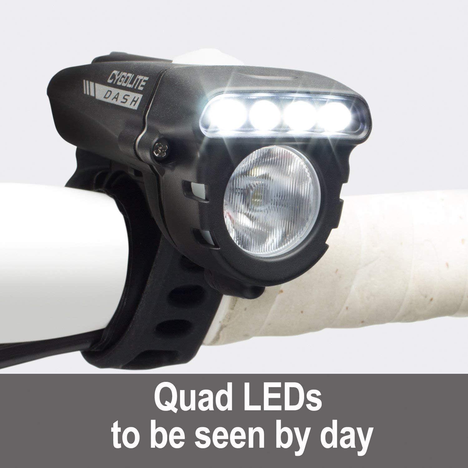 CYGOLITE Dash Modelos de luz de bicicleta 600 Pro, 520, 460 lúmenes, 5 modos nocturnos y 3 diurnos, ultra compacto, resistente al agua IP64, montaje