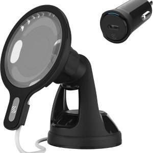 Scosche MSHWDPD20 MagicMount – Soporte para teléfono celular con ventosa para cargador inalámbrico MagSafe compatible con iPhone 141312Pro MaxMini Scosche MSHWDPD20 MagicMount – Soporte para teléfono celular con ventosa para cargador inalámbrico MagSafe compatible con iPhone 141312Pro MaxMini
