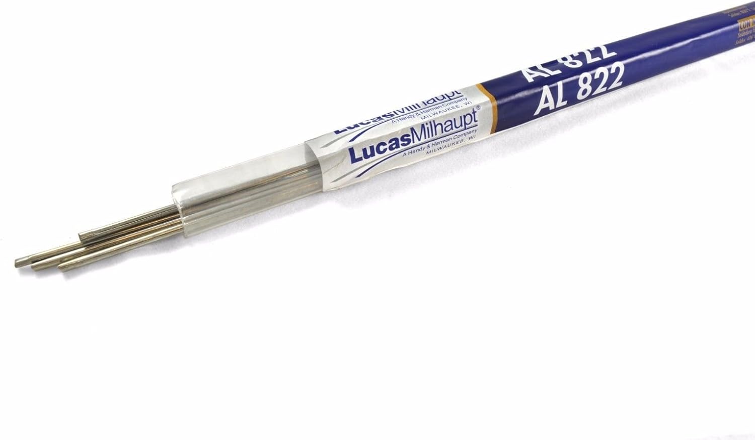Lucas-Milhaupt 99088 Aluminio con núcleo de fundente 822