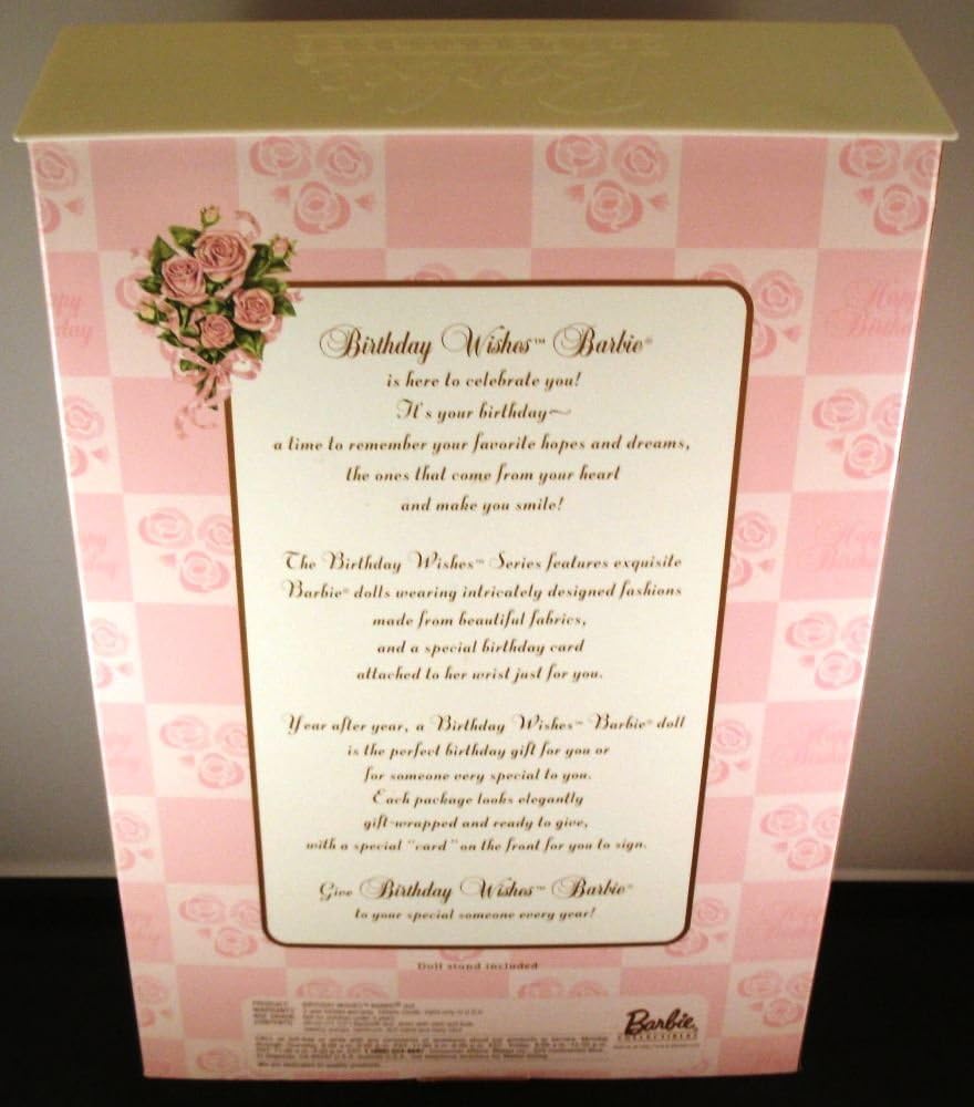 Barbie Deseos de Cumpleaños Edición Coleccionista 1998