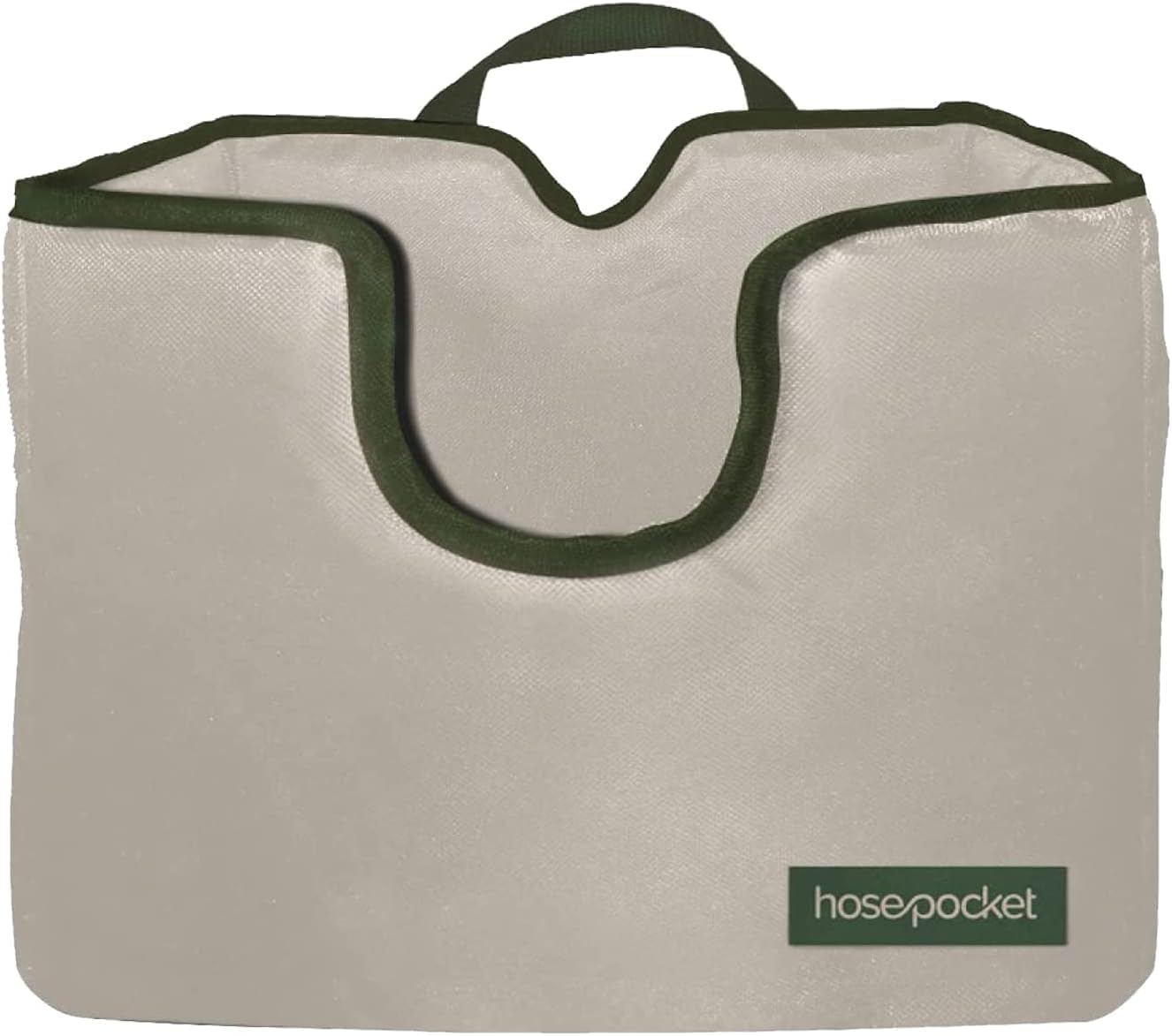 Hose Pocket – Soporte expandible para manguera de jardín  Guarda tu manguera de jardín expandible de forma ordenada y sencilla  Tamaño grande