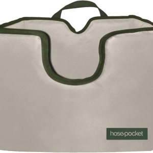 Hose Pocket – Soporte expandible para manguera de jardín  Guarda tu manguera de jardín expandible de forma ordenada y sencilla  Tamaño grande Hose Pocket – Soporte expandible para manguera de jardín  Guarda tu manguera de jardín expandible de forma ordenada y sencilla  Tamaño grande
