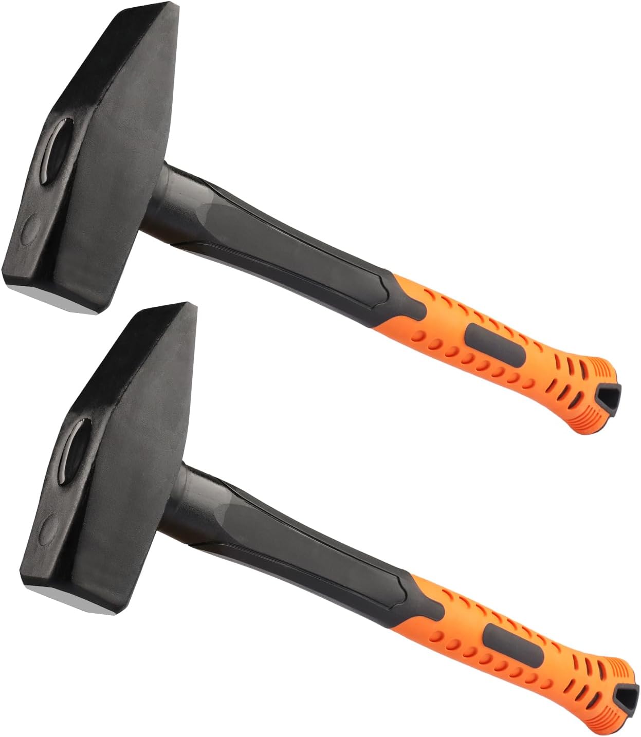 Paquete de 2 martillos cruzados de 3 libras, martillo cruzado para trabajo del metal, herrería, construcción, mejoras para el hogar y cualquier