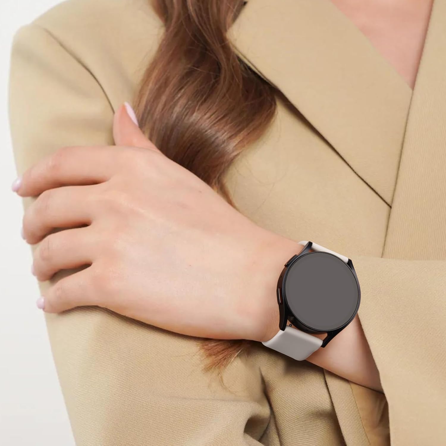 Meliya Correas compatibles con Samsung Galaxy Watch 6 Band 1.575 in 1.732 in, Galaxy Watch 6 Classic Band 1.693 in 1.850 in, 0.787 in, correa de