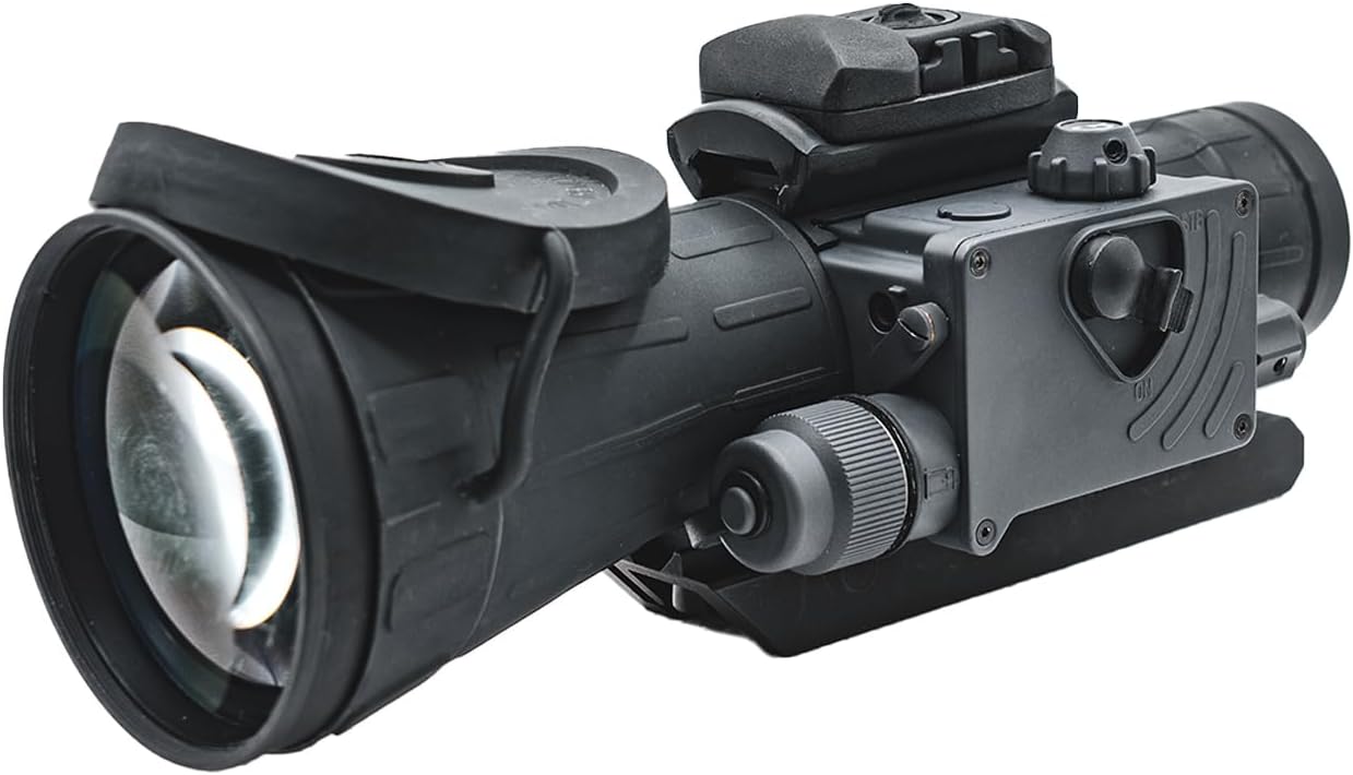 Armasight CO-LR – Visión nocturna con clip para largo alcance, Gen 3 Bravo Ghost White Phosphor IIT, NSCCOLR001G9DA1