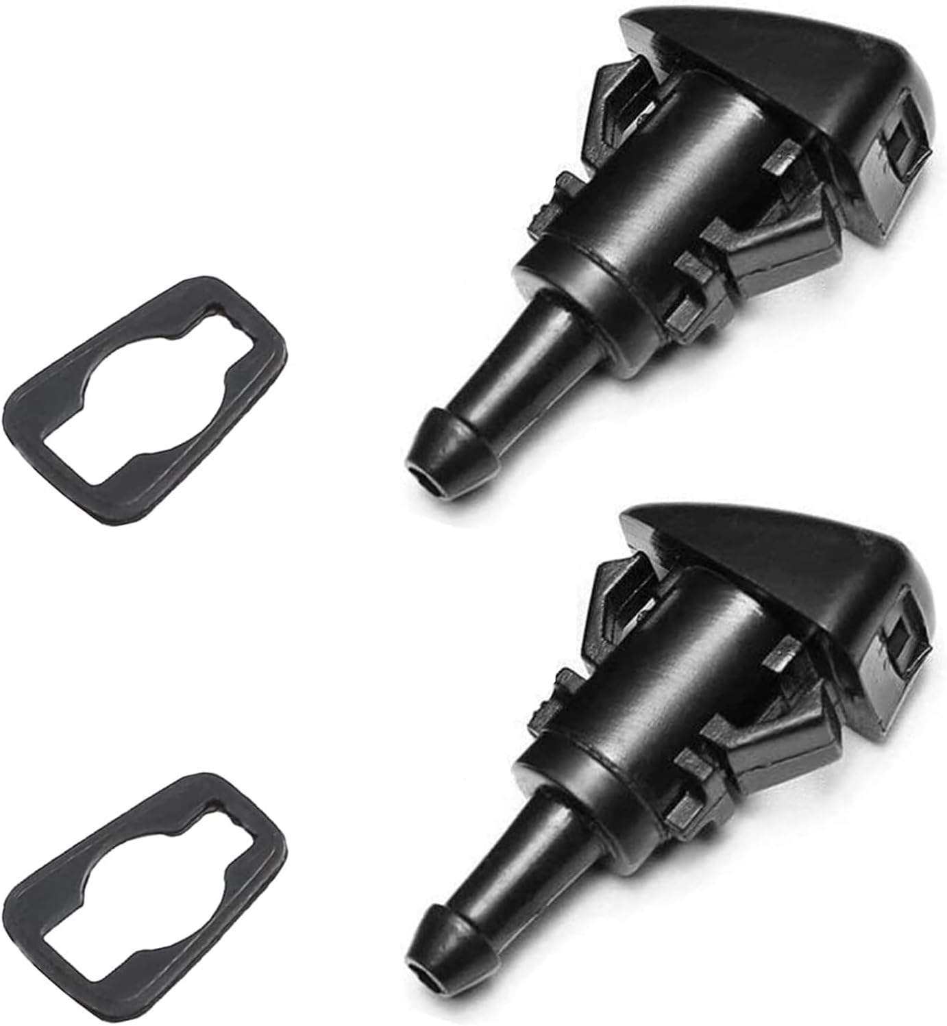 4805742AB Boquilla de limpiaparabrisas delantero compatible con boquilla de lavadora Jeep Chrysler Dodge Ram que reemplaza 5116079AA Dodge