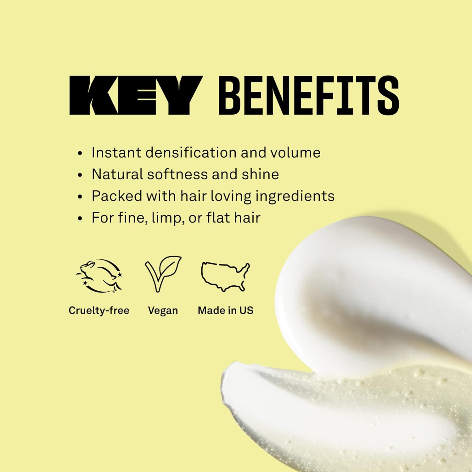 Babe Original Locks Densifying Conditioner, Thinning Hair Solution, Promotes Thickness and Prevents Hair Loss, for Fuller, Thicker Hair, Cruelty