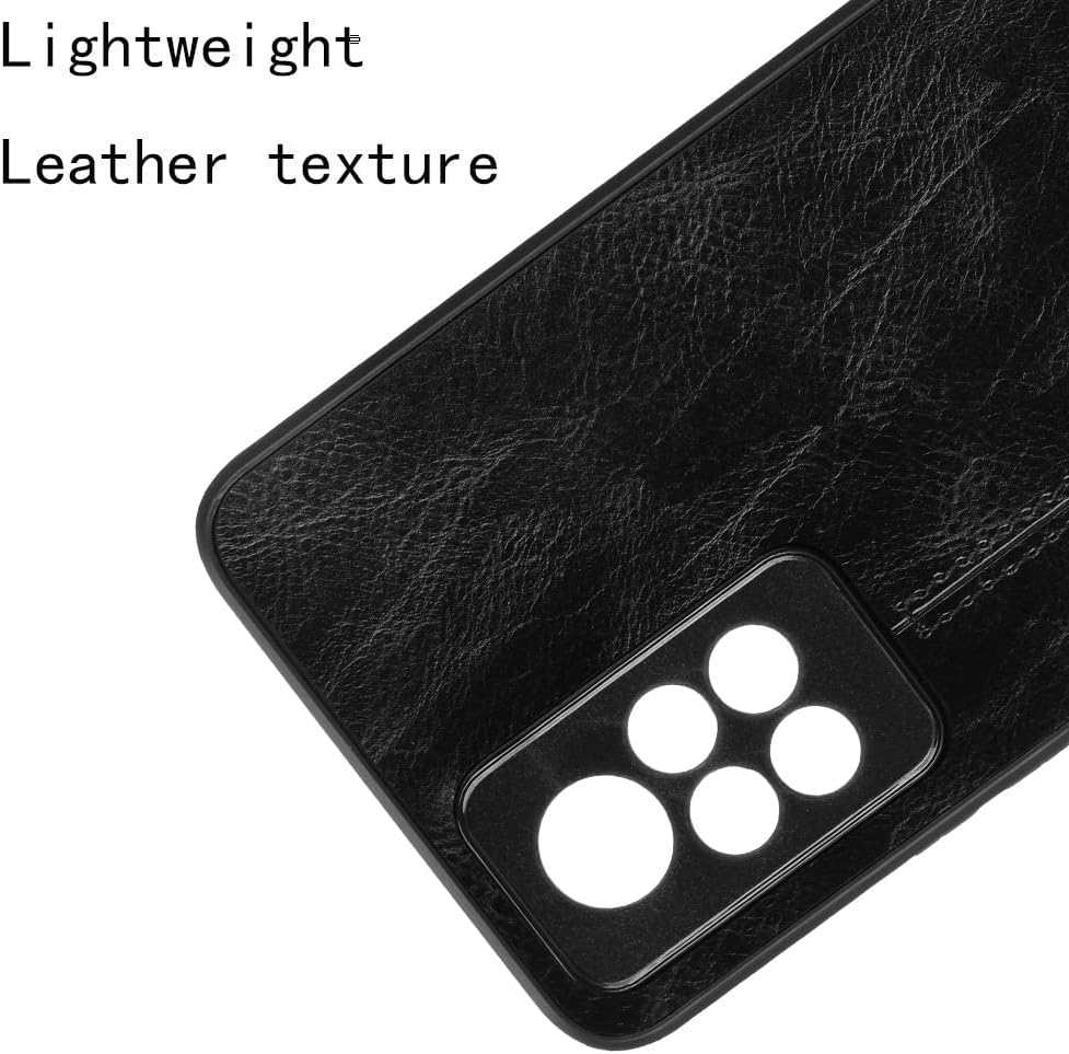 Funda de teléfono para Infinix Note 11 Pro11s, funda para Infinix Note 11 Pro11s Funda protectora de piel sintética tipo vaca, antideslizante, a
