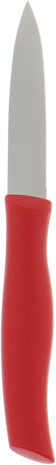 ZWILLING Cuchillo de pelar de doble agarre, 3.5 pulgadas, rojo
