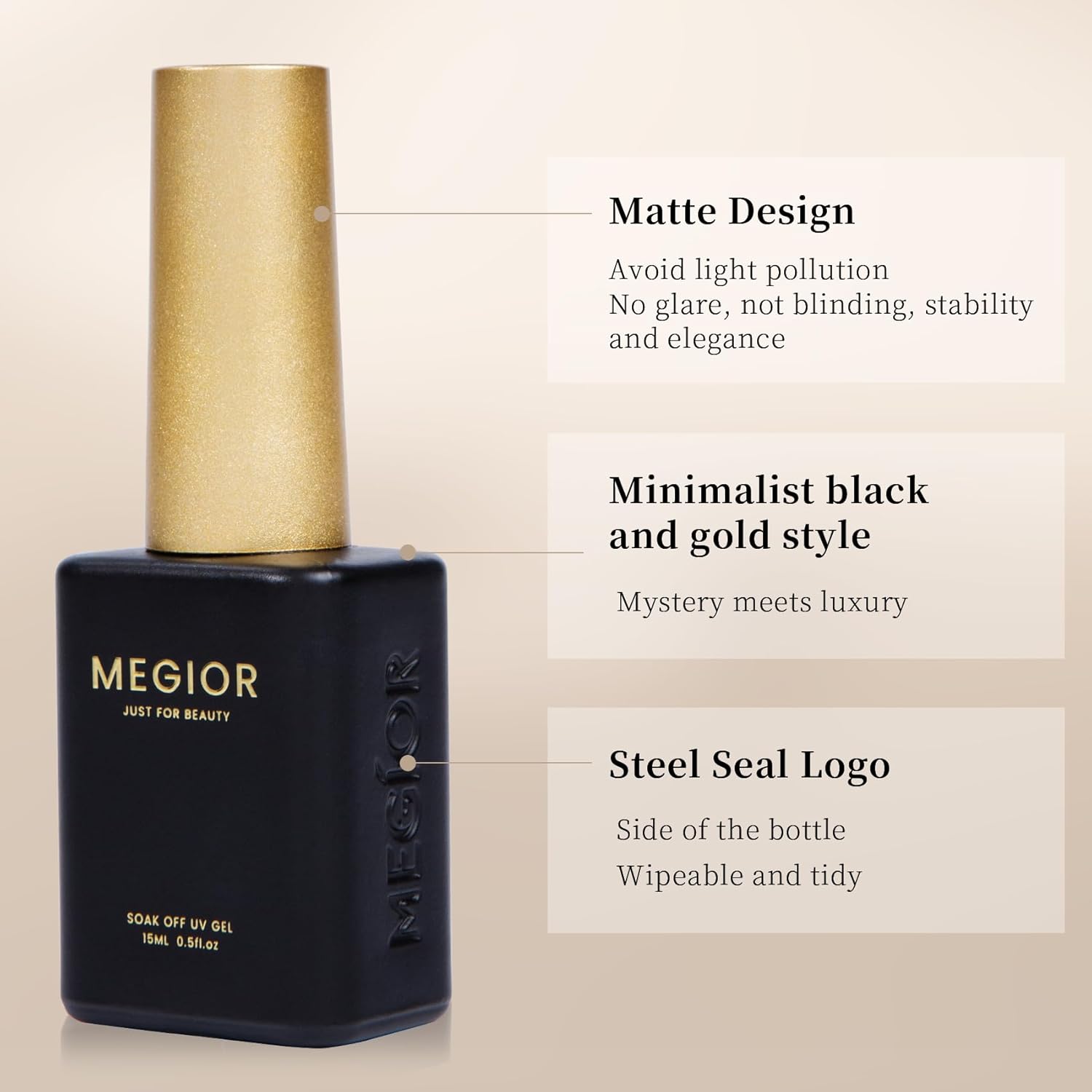 Esmalte de uñas de gel de 0.5 onzas líquidas, 0.5 fl oz, esmalte de gel morado gelatinoso, 1 esmalte de uñas translúcido, esmalte de gel neutro para